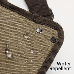 Canvas Tactical Drop Leg Bag Outdoor Waist Pack For Women Pocket