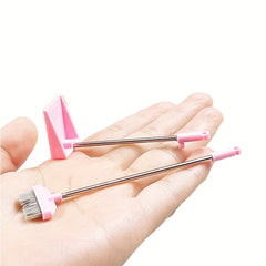 1:12 Scale Broom and Dustpan Set for Dollhouse Cleaning