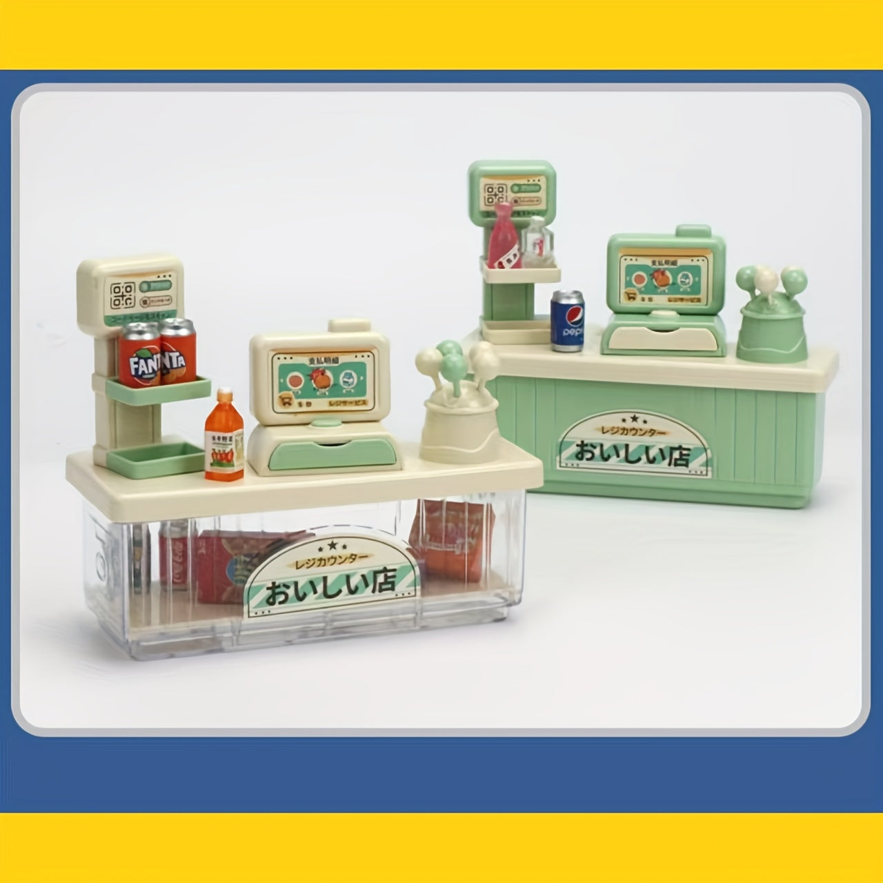 Miniature Convenience Store Cash Register Model Display