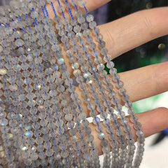 Labradorite Malachite Aquamarine Morganite Fluorite Beads Strip