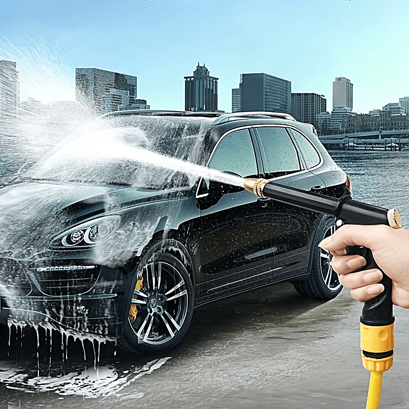 Family Car Wash Gun Hose Garden Cleaning Sprinkler Set