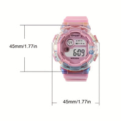 Colorful Night Light Electronic Watch for Students