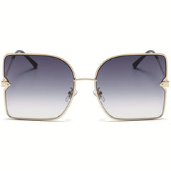 Y2K Butterfly Metal Sunglasses Gradient Anti Glare Glasses UV400