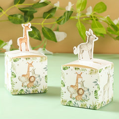 24pcs Jungle Animal Candy Box for Baby Shower Birthday Party
