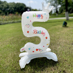 DIY Number Balloon for Birthday Party Decorations