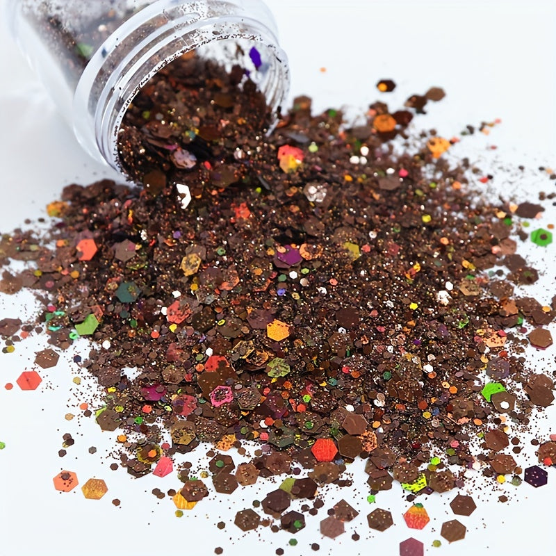 Holographic Chunky Mixed Glitter Sequins for Nails Makeup Craft
