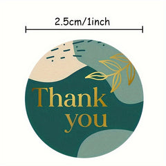500pcs High Thank You Stickers Adhesive Labels Boutique Store Packaging