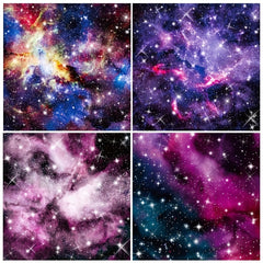 12pcs Constellation Scrapbook Paper Pads 15.24x15.24 cm