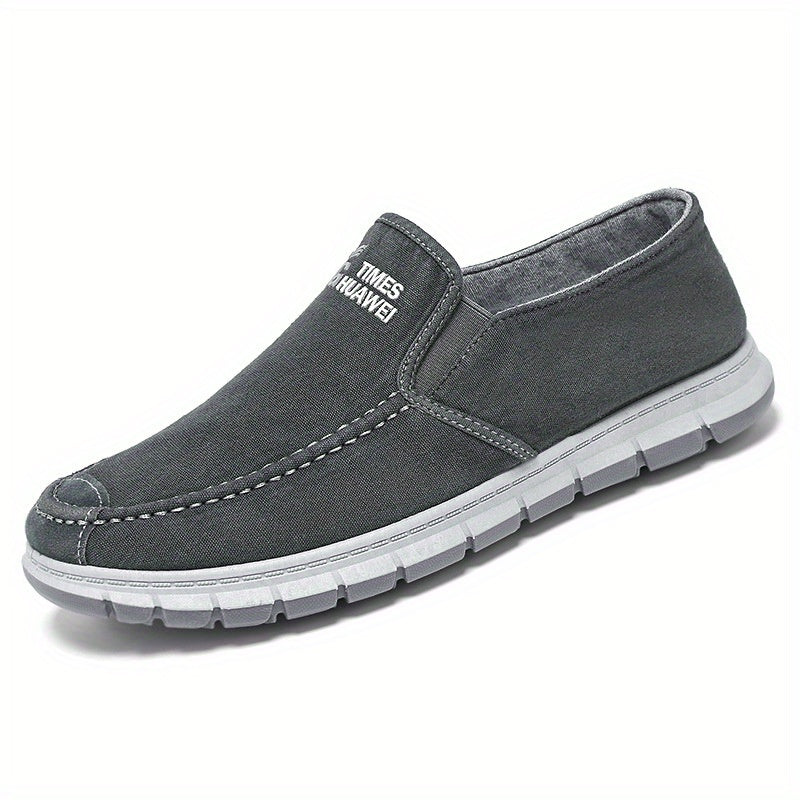 Men's Slip On Canvas Shoes Lightweight Casual Flats