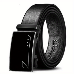 Men's Casual Belt with Automatic Buckle