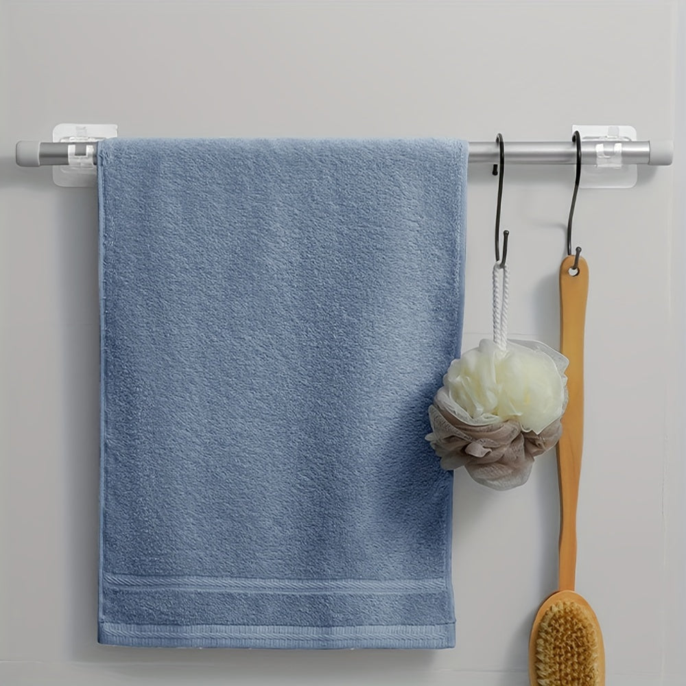 Adjustable Curtain Rod Holder Telescopic Rod Sticky Hanger