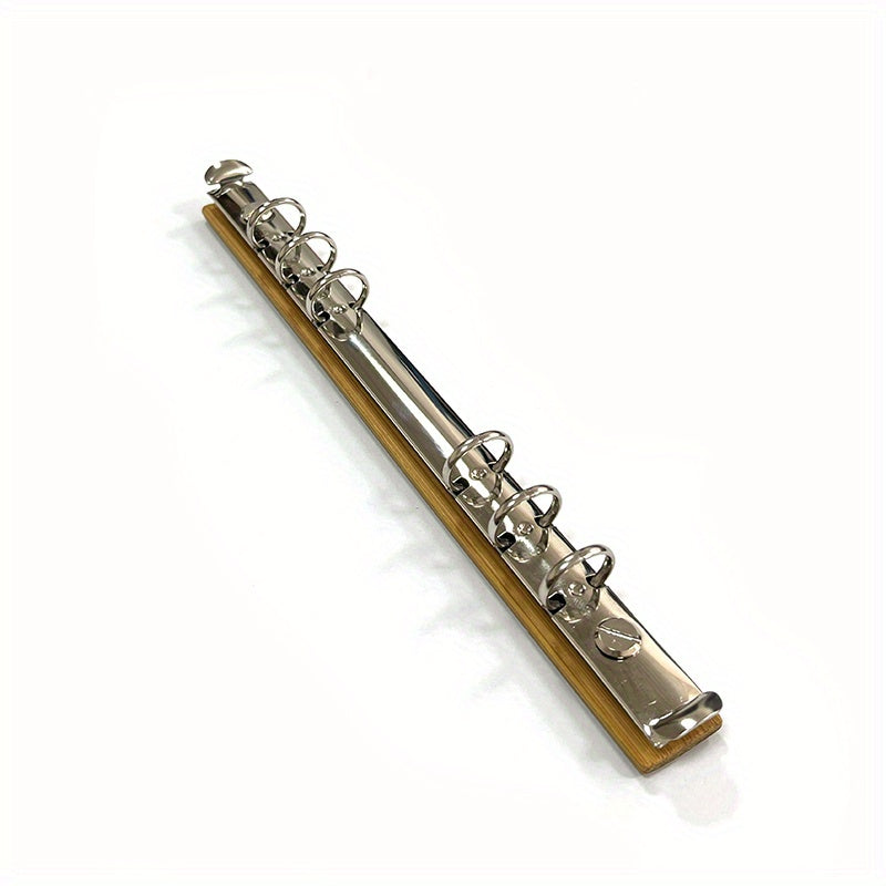 Detachable Loose Leaf Ring Binder w/ Bamboo Backboard Screws