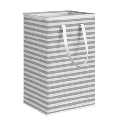 72L Laundry Hamper With Extended Handles, Collapsible Large Clothes Basket