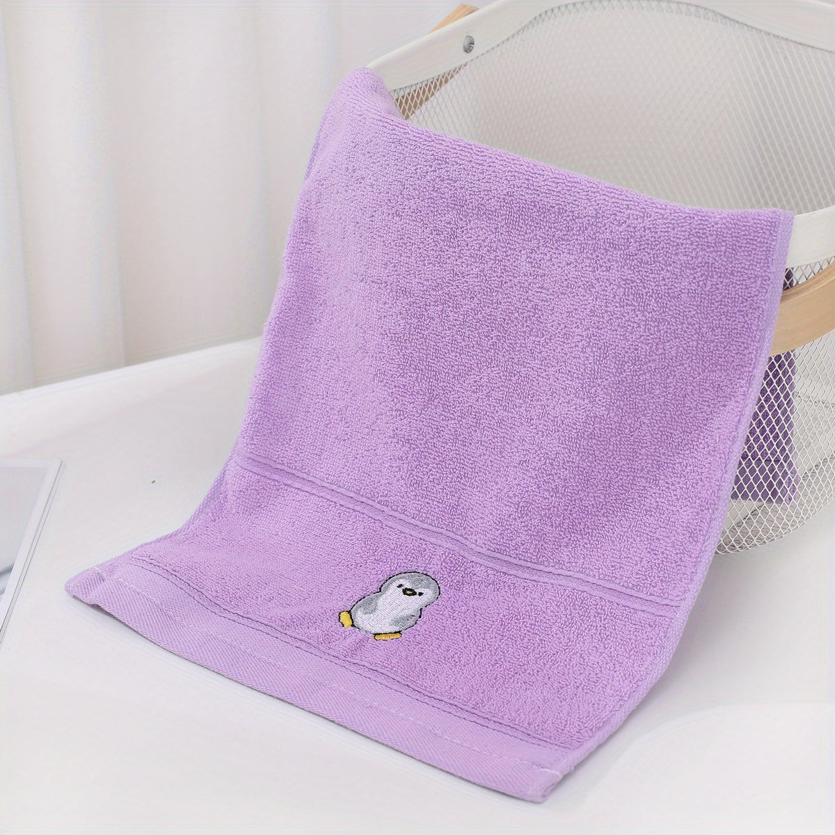 Baby Cotton Towel 23x11x46cm Soft Cartoon Design