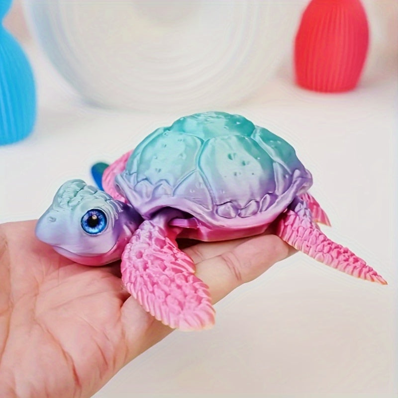 3D Printed Turtle Ornament Home Decor