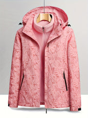 3 in 1 Fleece Liner Warm Punch Jacket Casual Waterproof Windproof Jacket
