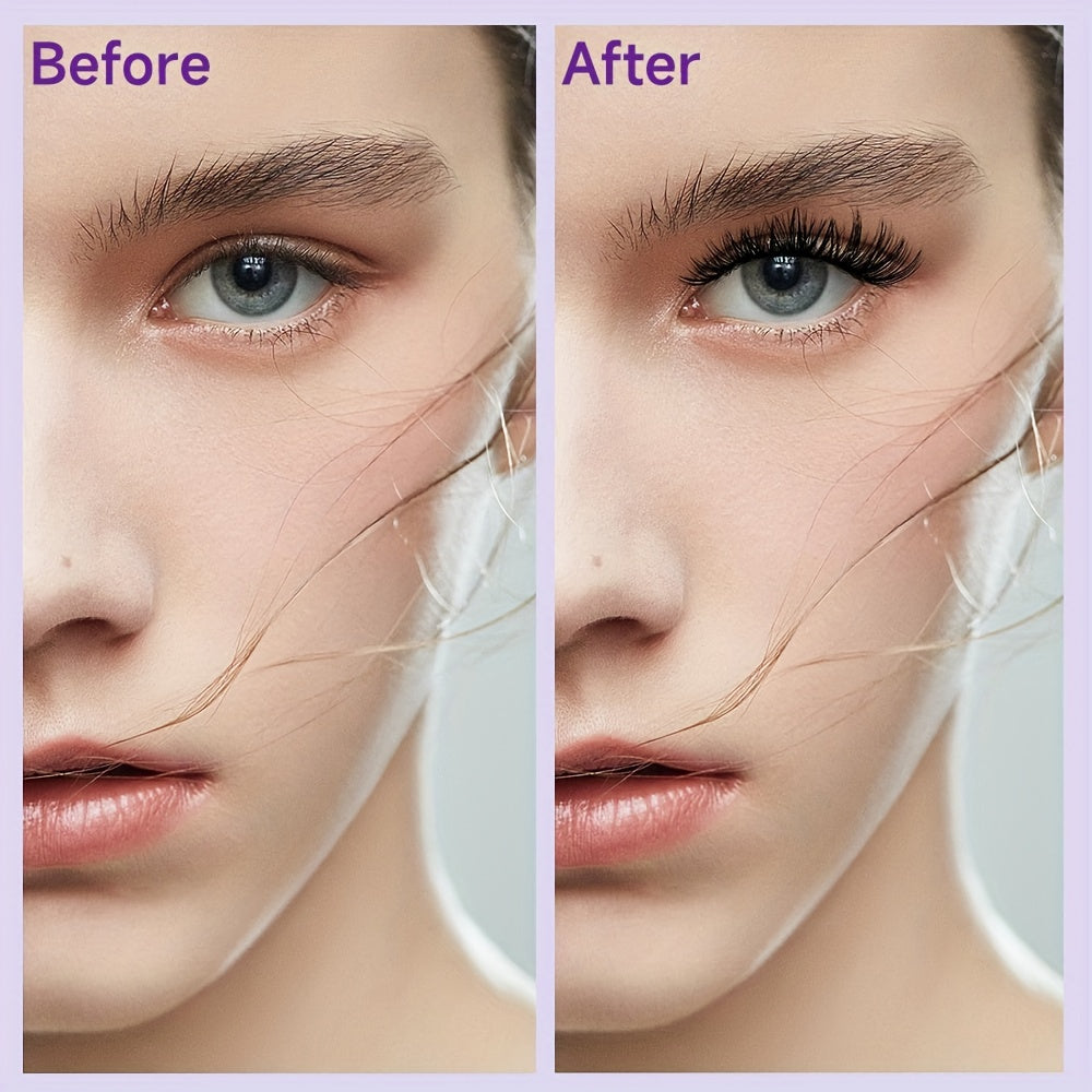 DIY Lash Extension Kit 240pcs Individual Lashes Cluster D Curling