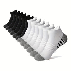 6 Pairs Striped Mesh Socks Comfy & Breathable Women's Stockings