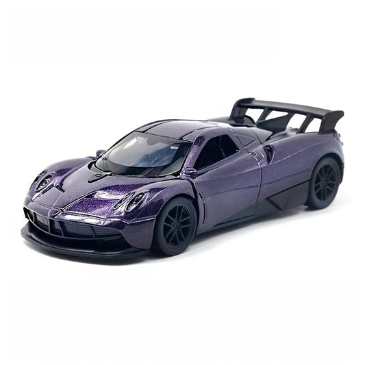 Alloy 3-Door Racing Car for Halloween Ornaments