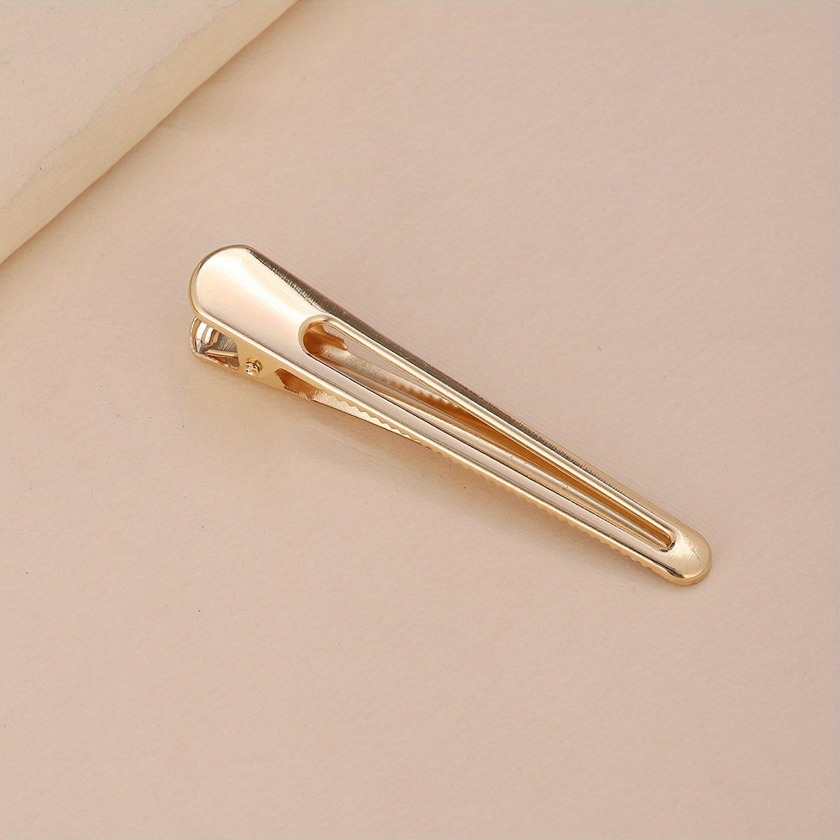 Metal Geometric Hair Clip Bangs Clip Duck Billed Hair Accessory