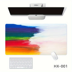 Gradient Colorful Mouse Pad Large Desk Mat