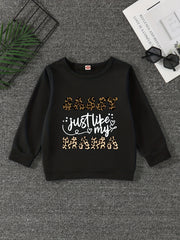 Girls' Sassy Just Like My Mama Graphic Sweatshirt