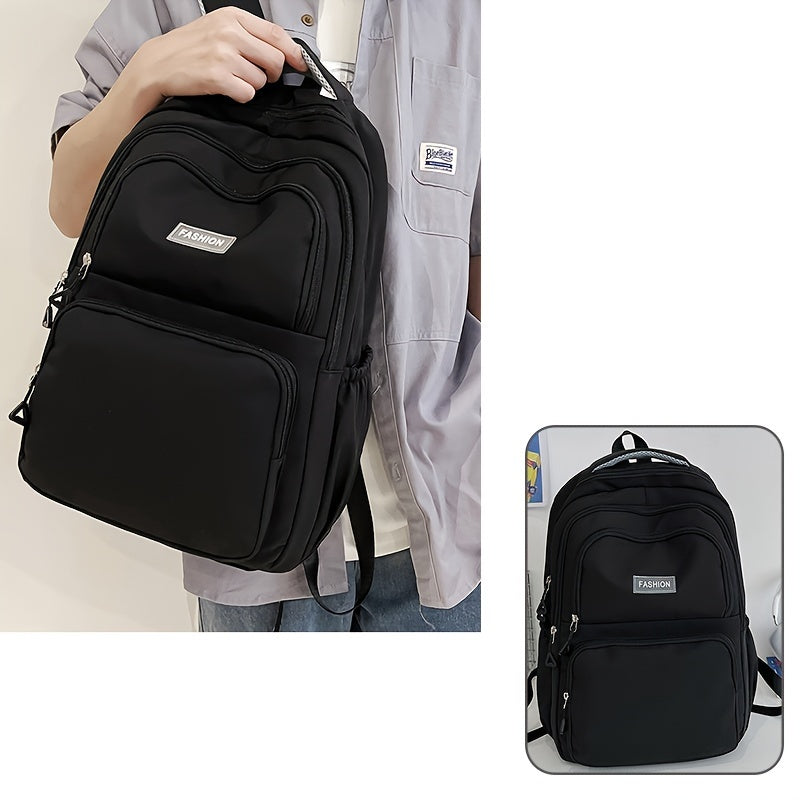 Stylish Backpack for High School Girls with Multiple Pockets