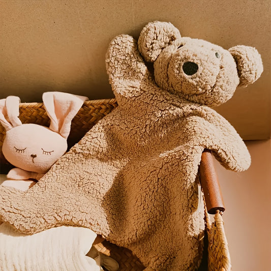 Soft Brown Bear Plush Toy for Infants - Nordic Style