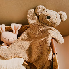 Soft Brown Bear Plush Toy for Infants - Nordic Style