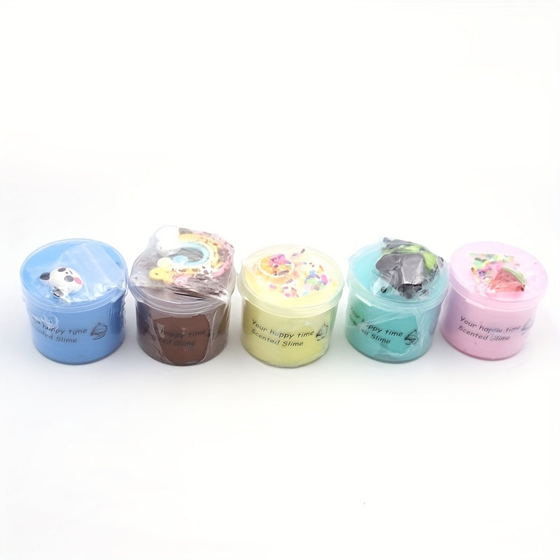 Soft Fluffy Butter Slime Kit for Kids Girls & Boys