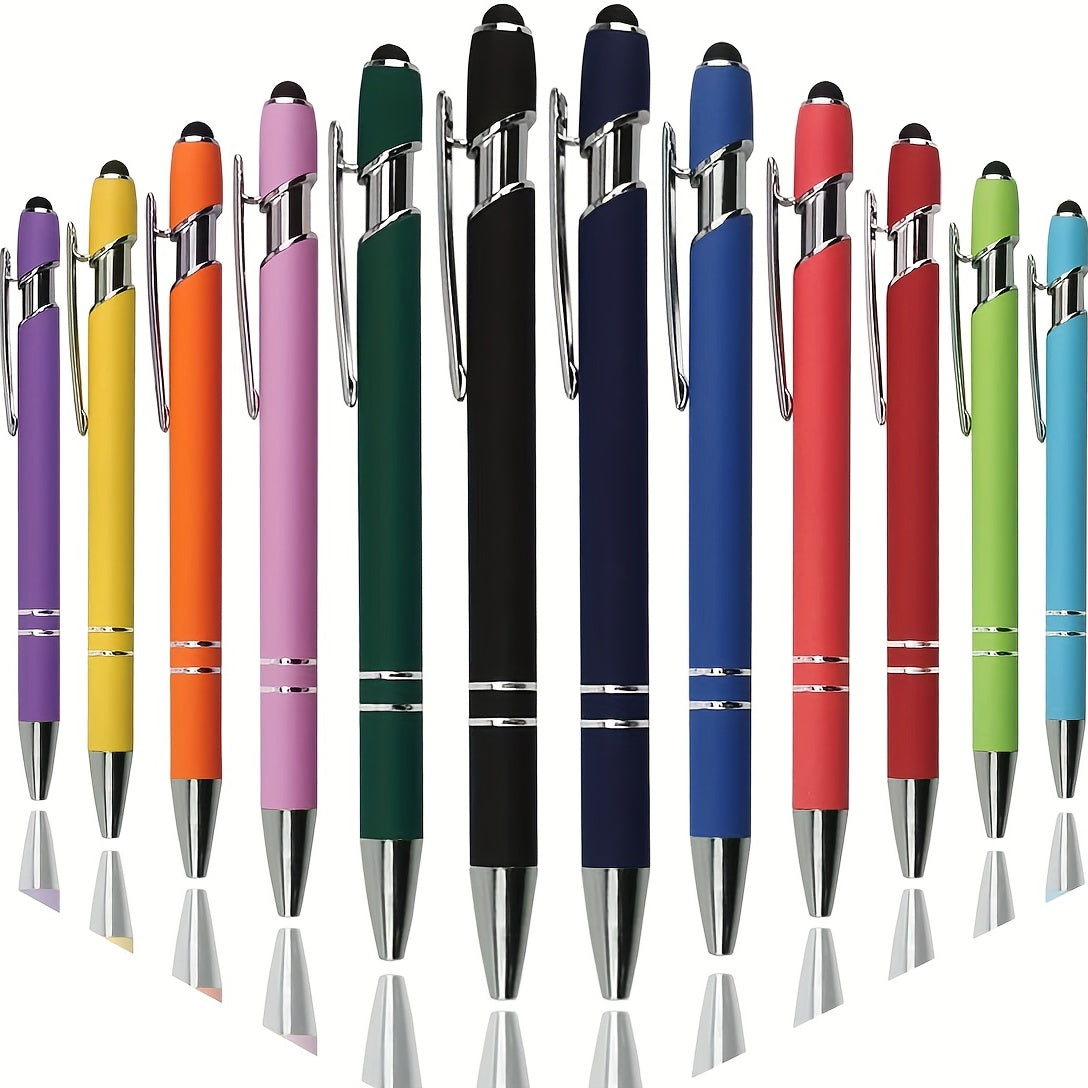 2-In-1 Rainbow Ballpoint Pen, Medium Tip, Smooth Ink, Handwriting Pen