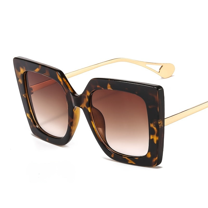 Square Glasses Frames For Women - Clear Lens Oversize Eyeglasses