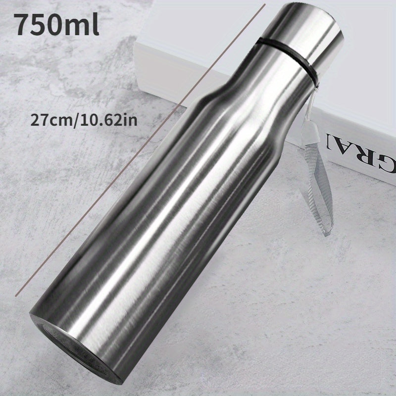 1000ml Portable Metal Water Bottle for Outdoor Sports