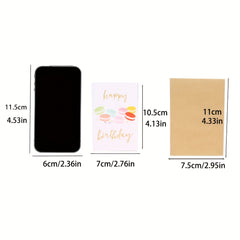 16pcs Birthday Party Cards With 16 Envelopes