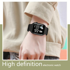LED Digital Display Sports Watch for Teens Astronaut & Planet Dial Date Calendar