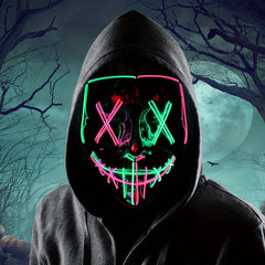 LED Shining Mask Halloween ELMASK Carnival Props