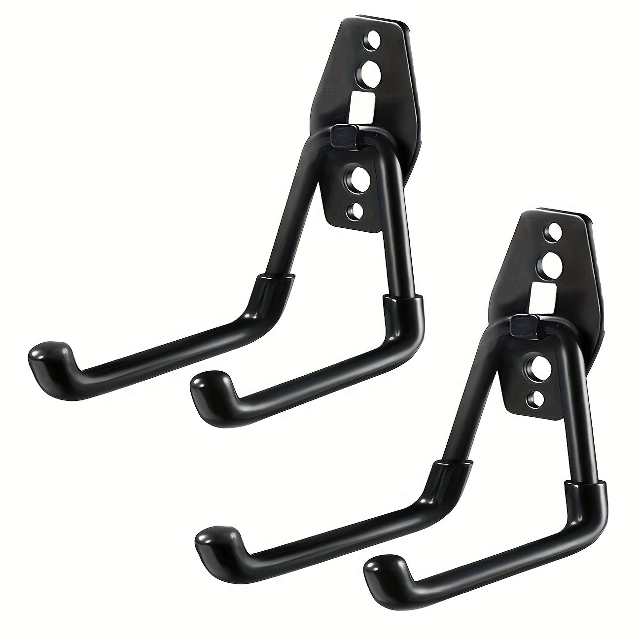 3pcs Heavy Duty Wall Hook Garage Tool Holder Helmet Hook Wall Mounted