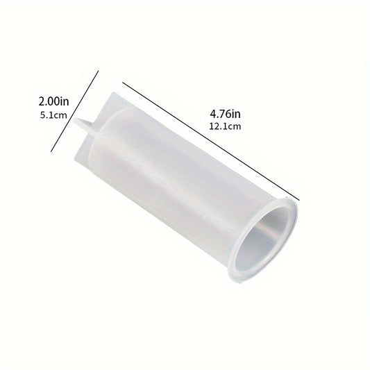 3D Cylindrical Candle Silicone Mold DIY Resin Plaster Candle Making Kit