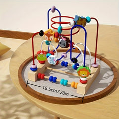 MINI Kid's Bead Maze Toy Hand Learning Educational Toys Gift