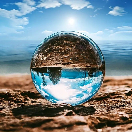 Optical Glass Reflective Spheres Crystal Sphere Ball Photography Ball