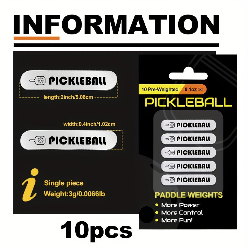 Lead Tape Weighted Bars for Pickleball Golf Tennis Racket