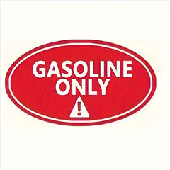 30 Diesel Hybrid Fuel Gasoline Reminder Labels Car Motorcycle Stickers