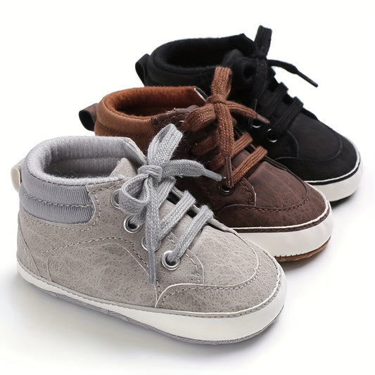 Soft Sole Non Slip Baby Sneakers - Comfortable & Stylish Toddler Shoes