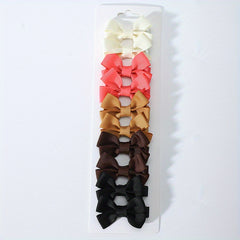10pc Creative Hair Clips Set - Perfect Holiday Gift for Girls