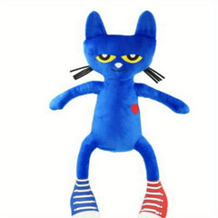 Pete Cat Plush Toy Soft & Comfortable Playful Home Decoration Ideal Gift