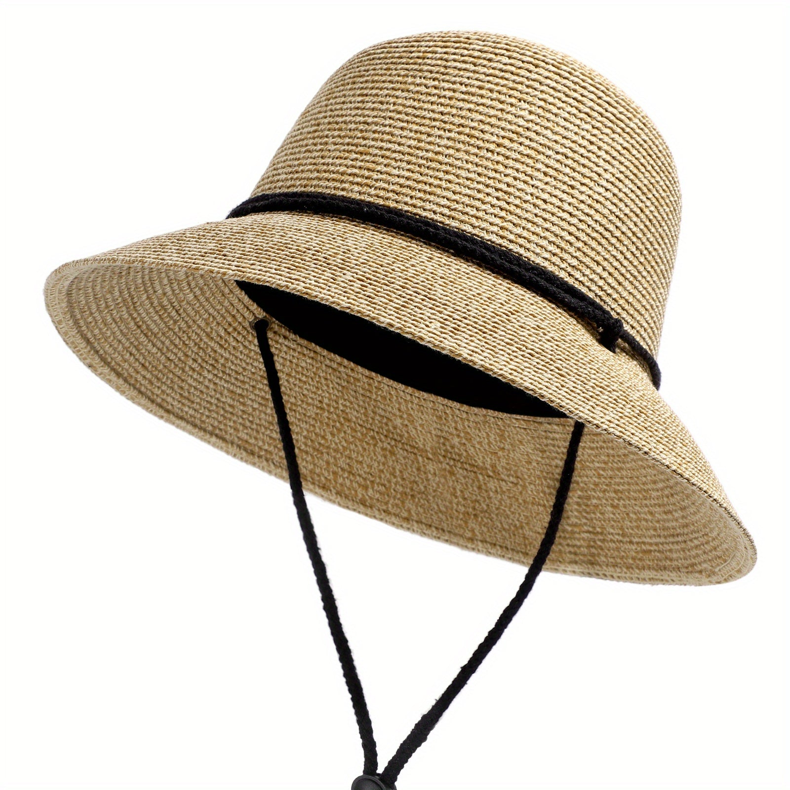 Perforated Straw Hat Summer Sun Hat Men Women