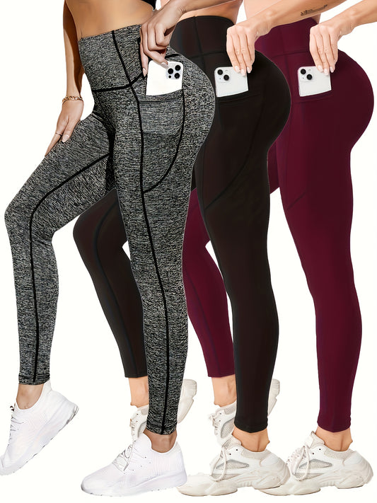 High Waist Stretchy Sports Tight Pants Yoga Leggings