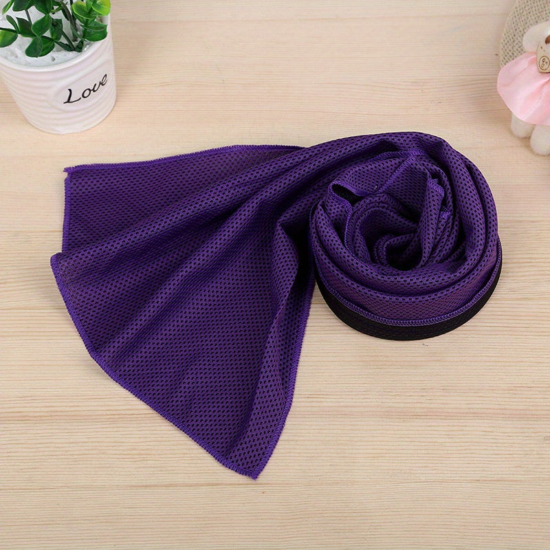 Microfiber Cooling Towel for Yoga Sports Running Fitness Exercise Camping