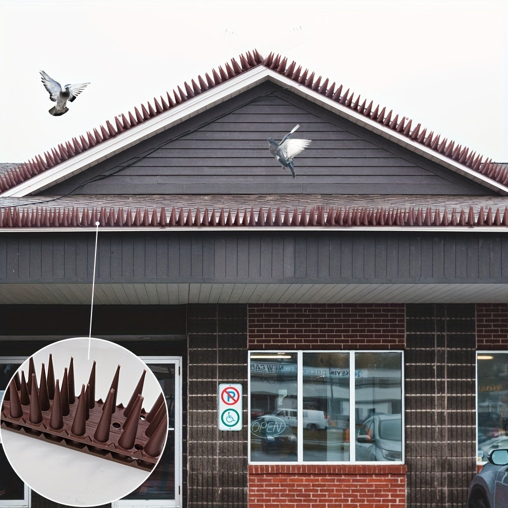 Plastic Bird Deterrent Spikes for Birds & Cats