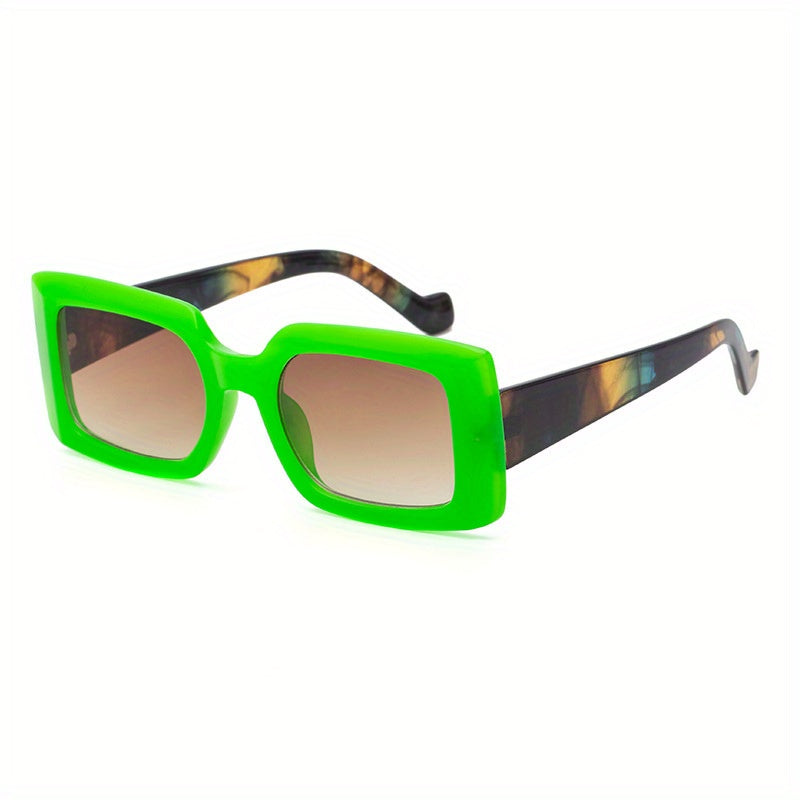 Y2K Clear Lens Glasses For Women Men Gradient Lens Sunglasses Anti UV400